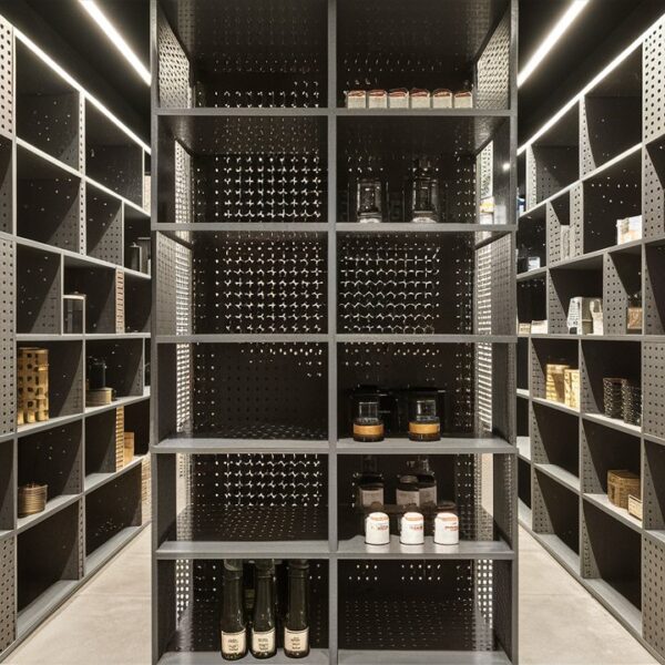 heavy duty perforated shelving