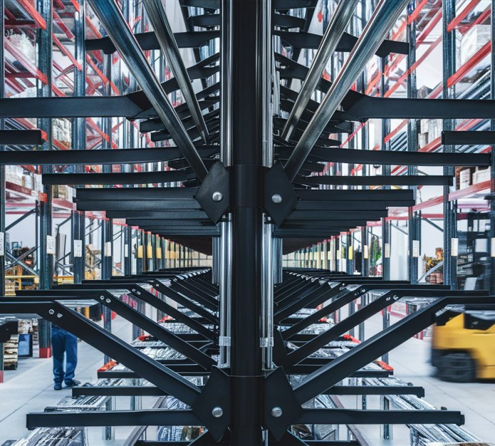 Cantilever racking system